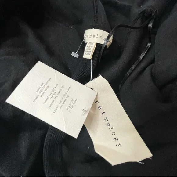 Retrology tie open front sweater size medium - Picture 12 of 16